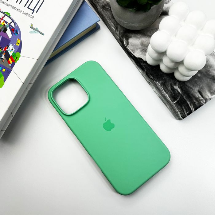 Чохол для смартфона Silicone Full Case AA Open Cam for Apple iPhone 16 Pro Max 30,Spearmint (FullOpeAAi16PM-30)