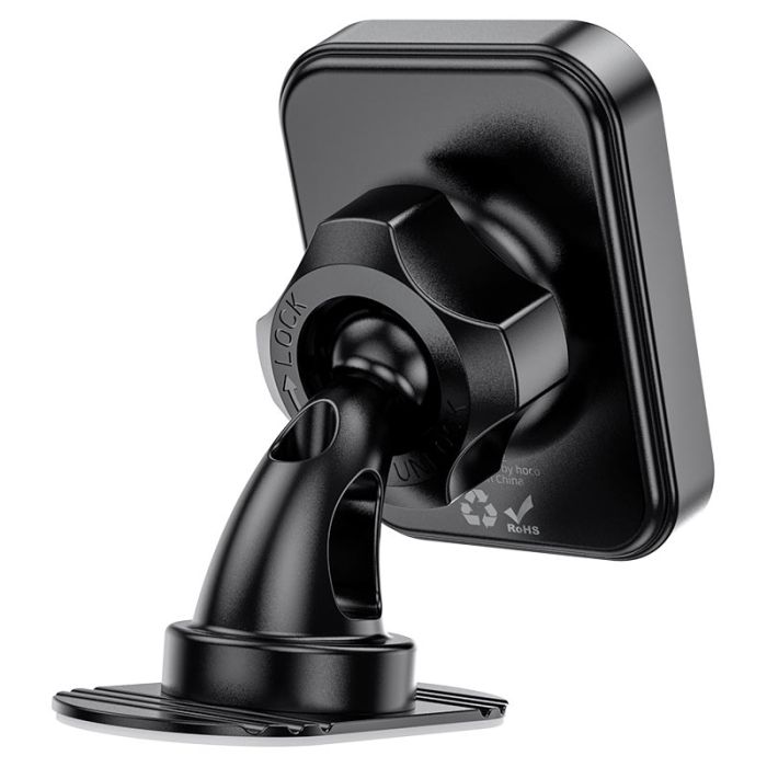 Автотримач для телефона HOCO H33 Cheetah magnetic car holder(center console) Black (6942007614474)