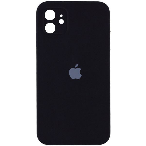 Чохол для смартфона Silicone Full Case AA Camera Protect for Apple iPhone 11 14,Black (FullAAi11-14)