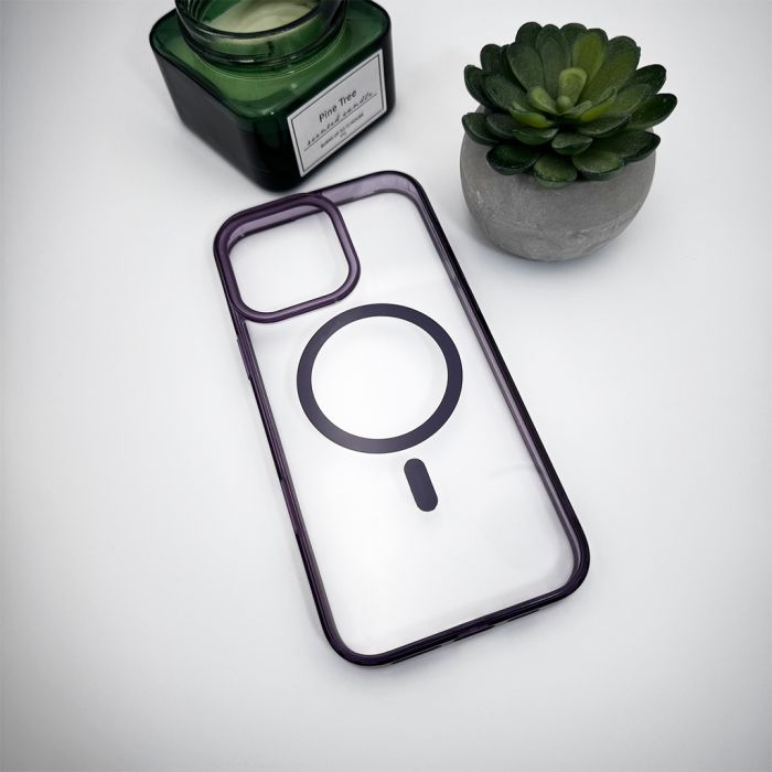 Чохол для смартфона Cosmic Acrilyc Colorful Mag for Apple iPhone 15 Pro Purple (AcrilycColor15PPurple)