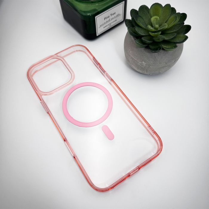 Чохол для смартфона Cosmic Acrilyc Colorful Mag for Apple iPhone 15 Pro Max Pink (AcrilycColor15PMPink)