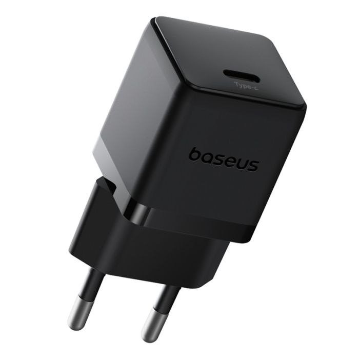 Мережевий зарядний пристрій Baseus Palm Fast Charger 1C 20W EU Cluster Black (P10111602113-00)