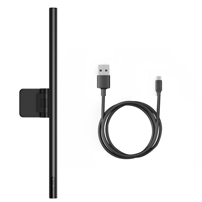Лампа для монітора Baseus i-wok Series USB Asymmetric Light Source Screen Hanging Light (Youth) Black (DGIWK-B01)