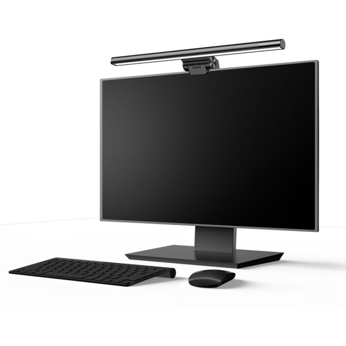 Лампа для монітора Baseus i-wok Series USB Asymmetric Light Source Screen Hanging Light (Youth) Black (DGIWK-B01)