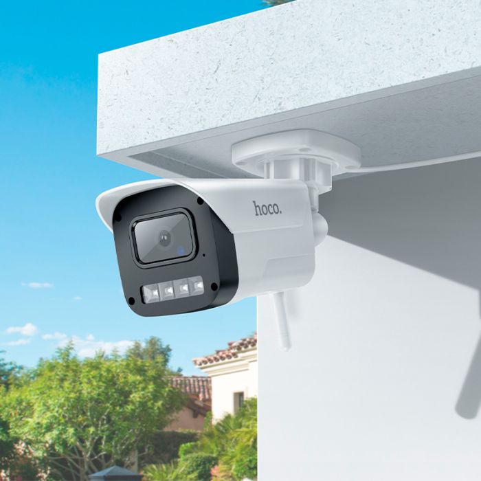 IP-камера відеоспостереження HOCO D4 Outdoor gun-type HD camera(EU) (6942007635585)