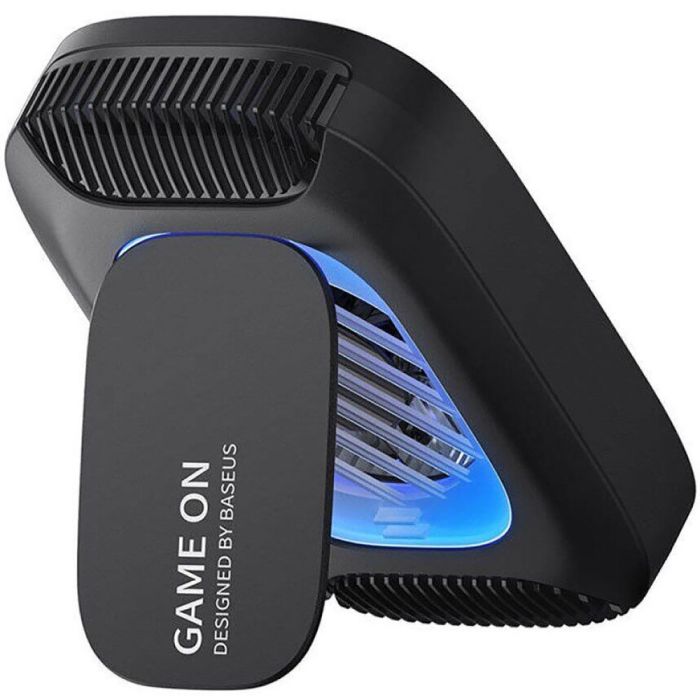 Бездротовий зарядний пристрій з кулером для мобільного Baseus MagPro II Series Ultra-Thin Magnetic Phone Cooler (with Wireless Charger) Cosmic Black (B10572900121-00)