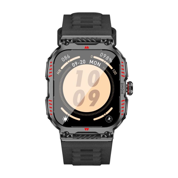 Смарт-годинник W&O X7 Plus 44mm. 300 mAh. IP67 Black (WOX7PBL)