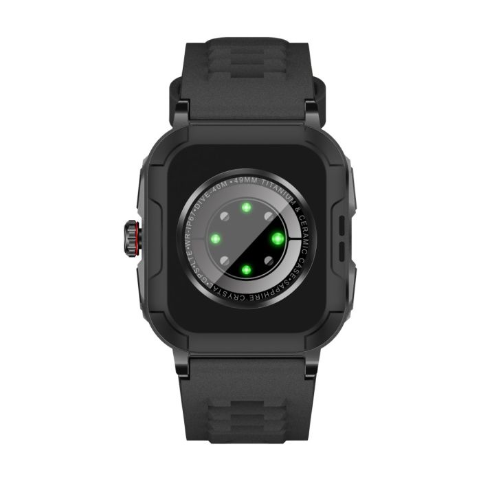 Смарт-годинник W&O X7 Plus 44mm. 300 mAh. IP67 Black (WOX7PBL)