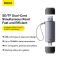 Кардрідер Baseus Lite Series USB-A & Type-C  to SD/TF Card Reader  Grey (WKQX060113)