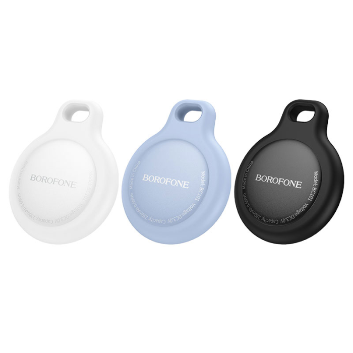 Трекер BOROFONE BC101 Exquisite smart positioning anti-lost device Midnight Black (6941991117114)