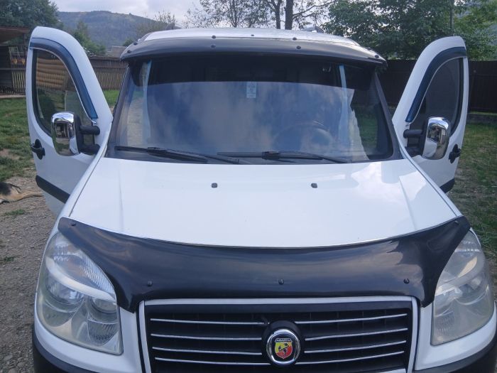 Хромированные Накладки на Зеркала (2 шт., пластик) Carmos для Fiat Doblo I 2005-2010 гг