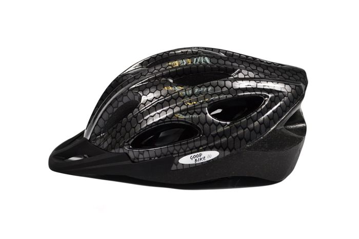 Шолом велосипедний "GOOD BIKE" M 56-58 см чорний (88854/3-IS)