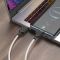 Кабель HOCO X90 Cool silicone charging data cable for Type-C White (6931474788450)
