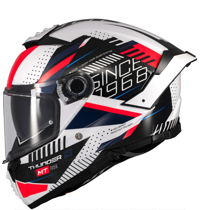 Мотошолом MT THUNDER 4 SV LUMINENCE A17 Gloss M