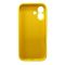 Чохол для смартфона Silicone Full Case AA Camera Protect for Apple iPhone 16 56,Sunny Yellow (FullAAi16-56)