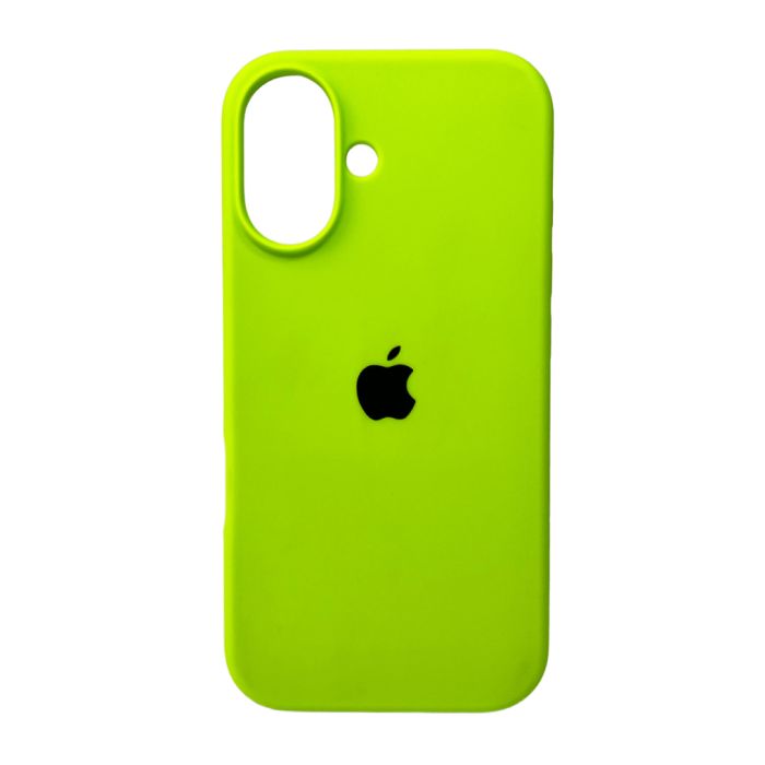 Чохол для смартфона Silicone Full Case AA Open Cam for Apple iPhone 16 24,Shiny Green (FullOpeAAi16-24)