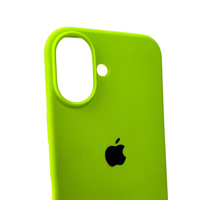 Чохол для смартфона Silicone Full Case AA Open Cam for Apple iPhone 16 24,Shiny Green (FullOpeAAi16-24)