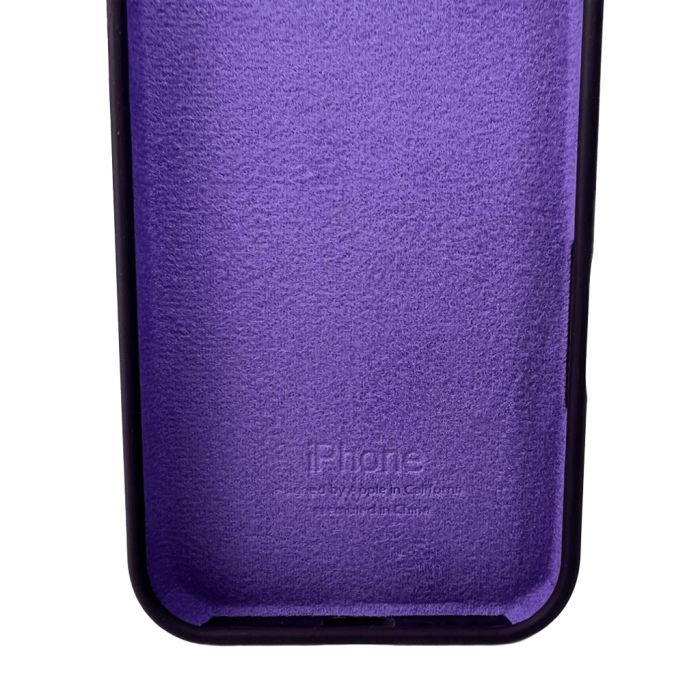 Чохол для смартфона Silicone Full Case AA Open Cam for Apple iPhone 16 59,Berry Purple (FullOpeAAi16-59)