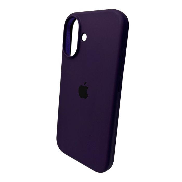 Чохол для смартфона Silicone Full Case AA Open Cam for Apple iPhone 16 59,Berry Purple (FullOpeAAi16-59)