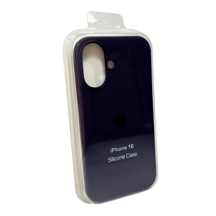 Чохол для смартфона Silicone Full Case AA Open Cam for Apple iPhone 16 59,Berry Purple (FullOpeAAi16-59)