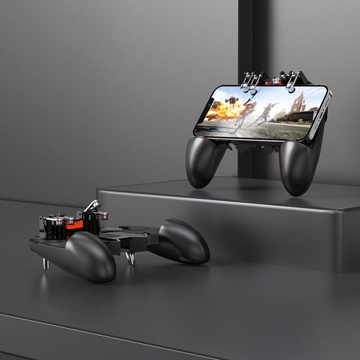 Ігровий контролер для мобільного HOCO GM7 Eagle six finger game controller Black (6931474752925)