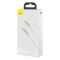 Кабель Baseus Cafule Series Metal Data Cable Type-C to iP PD 20W 2m White (CATLJK-B02)