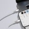 Кабель Baseus Cafule Series Metal Data Cable Type-C to iP PD 20W 2m White (CATLJK-B02)