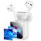 Бездротові навушники TWS BOROFONE BW86 Brocade, touch screen, White (6941991119484)