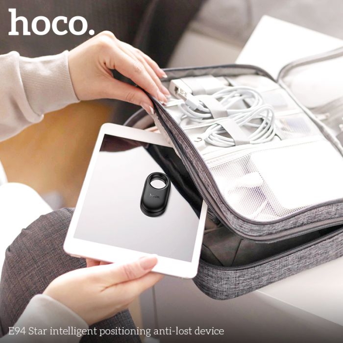 Трекер HOCO E94 Star intelligent positioning anti-lost device Obsidian Black (6942007645065)