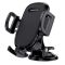 Автотримач для телефона BOROFONE BH37 Route push type suction cup car holder Black (6931474738486)