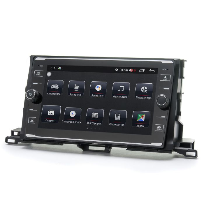 Штатна магнітола Prime-X 22-513/9K, 4+64, 4G. TOYOTA Highlander 2013+