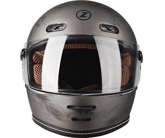 Мотошолом LAZER OROSHI Cafe Racer Matt Alu Brushed XS
