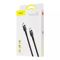 Кабель Baseus Cafule PD2.0 60W flash charging USB Type-C-Type-C (20V 3A)1M Grey+Black (CATKLF-GG1)
