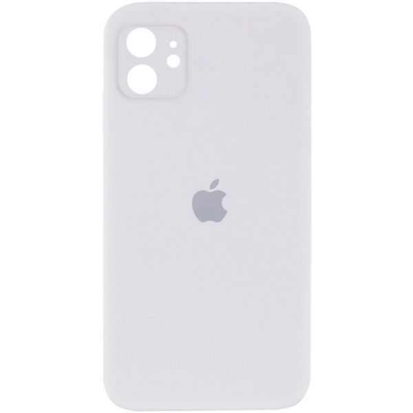 Чохол для смартфона Silicone Full Case AA Camera Protect for Apple iPhone 12 8,White (FullAAi12-8)