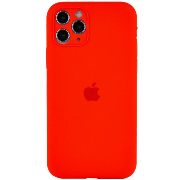 Чохол для смартфона Silicone Full Case AA Camera Protect for Apple iPhone 12 Pro 11,Red (FullAAi12P-11)