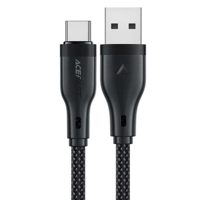 Кабель ACEFAST C8-04 USB-A to USB-C charging data cable Black (6974316282693)
