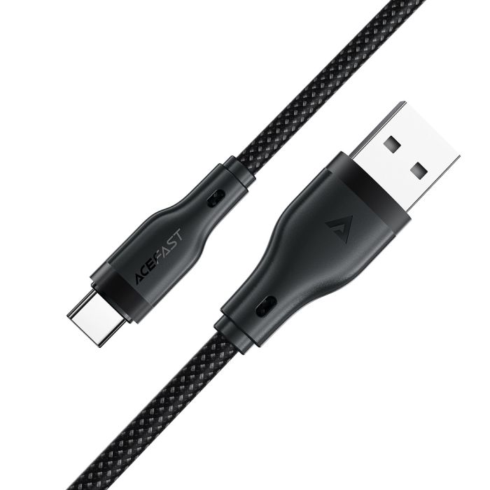 Кабель ACEFAST C8-04 USB-A to USB-C charging data cable Black (6974316282693)