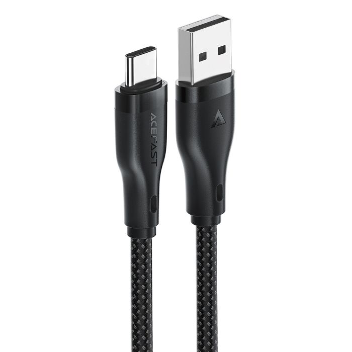 Кабель ACEFAST C8-04 USB-A to USB-C charging data cable Black (6974316282693)