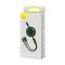 Кабель Baseus Bright Mirror 2 Series Retractable 3-in-1 Fast Charging  Data Cable USB to M+L+C 3.5A 1.1m Green (CAMJ010006)