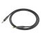 Аудiокабель HOCO UPA19 3.5mm male to 3.5mm male, nylon braid, 1m, Black (6931474759863)