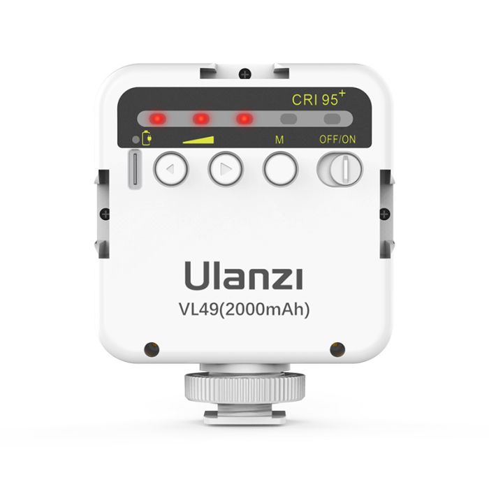Відеосвітло Ulanzi Vijim Mini LED VL49 Video Light, 6W, White (UV-2215 VL49) (2215)