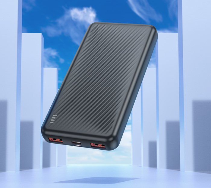 Зовнішній акумулятор BOROFONE BJ56 Graceful 22.5W+PD20W fully compatible power bank (10000mAh) Black (6941991111808)