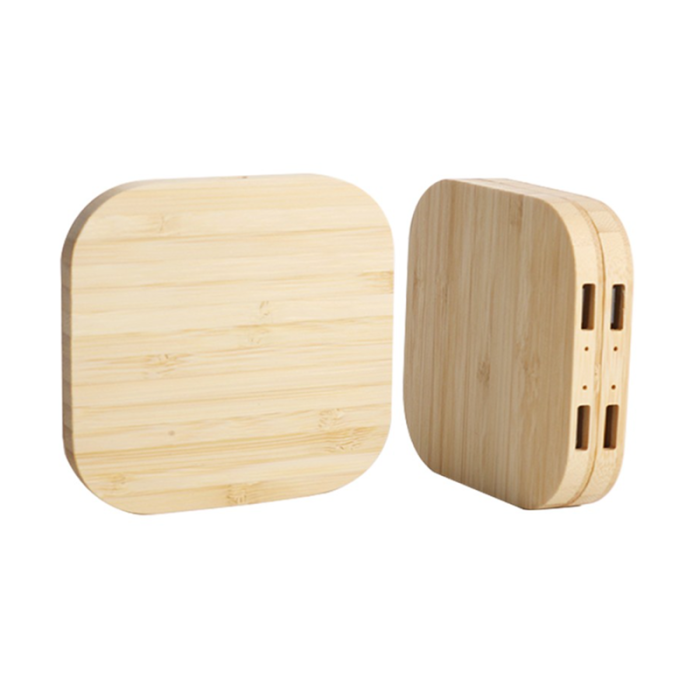 Бездротовий зарядний пристрій NN Q-8 15W wooden (NNQ8)