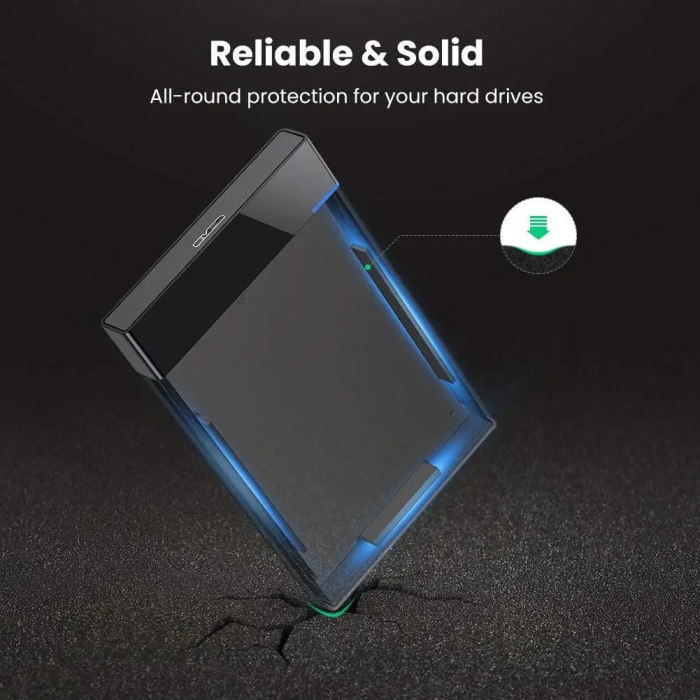 Зовнішня кишеня для накопичувача UGREEN US221 2.5 Inch Hard Drive Box (UGR-30848) (UGR-30848)
