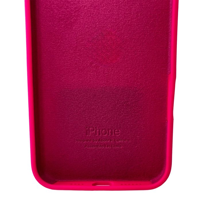 Чохол для смартфона Silicone Full Case AA Open Cam for Apple iPhone 16 Pro Max 23,Shiny Pink (FullOpenAAi16PM-23)