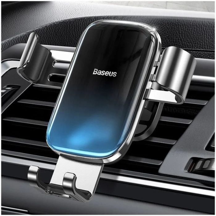 Автотримач для телефона Baseus Glaze Gravity Car Mount Black (SUYL-LG01)