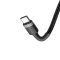 Кабель Baseus Cafule PD2.0 100W flash charging USB Type-C-Type-C cable (20V 5A) 2m Gray+Black (CATKLF-ALG1)