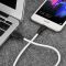 Кабель HOCO X21 USB to Micro 2A, 1m, silicone, TPE connectors, Black+White (6957531071389)