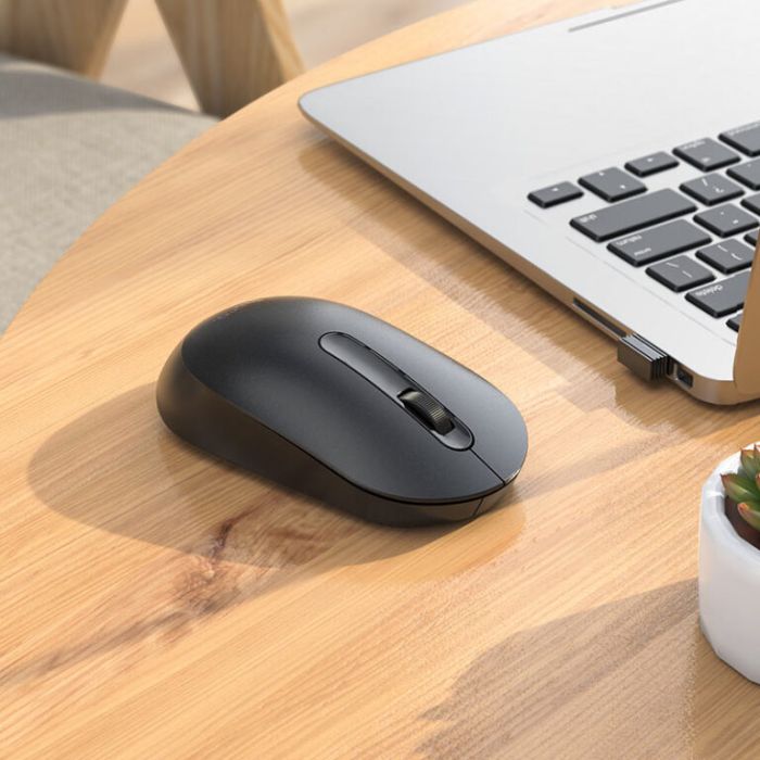 Маніпулятор миша HOCO GM14 Platinum 2.4G business wireless mouse Black (6931474757869)