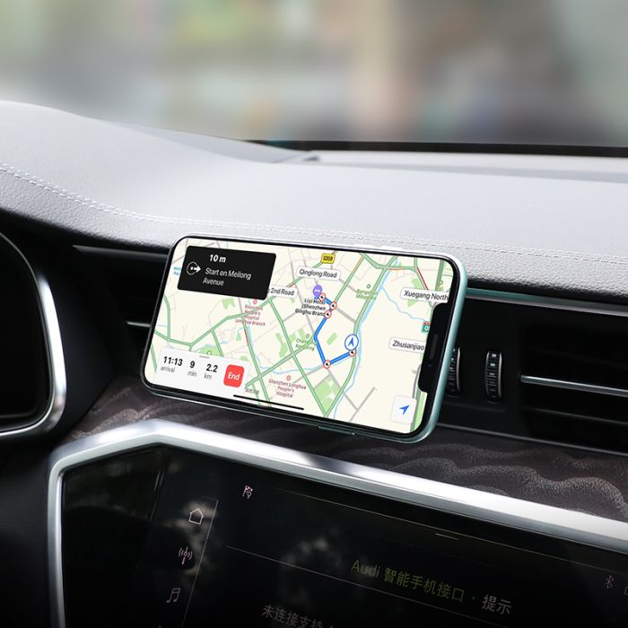 Автотримач для телефона HOCO CA65 Sagittarius series air outlet magnetic car holder Black (6931474725431)